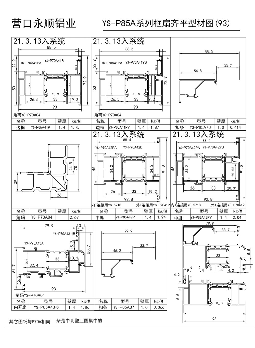 YS-P85A系列隐排水型材图(93)